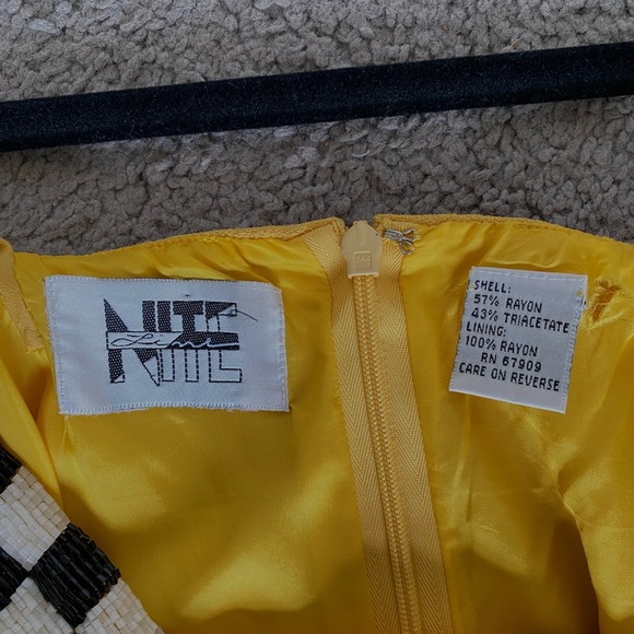 Lime Nite Dress - Picture 2 of 4